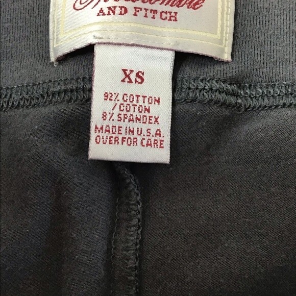 Abercrombie & Fitch Crop Gray Leggings - Picture 3 of 3